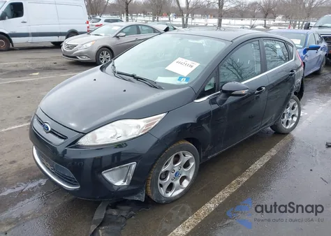 2012 Ford Fiesta Ses из США, поврежденный, VIN 3FADP4FJ4CM181955